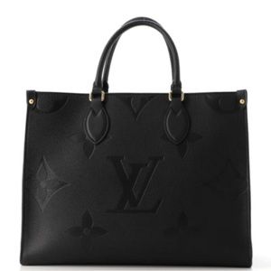 Black Louis Vuitton Onthego GM